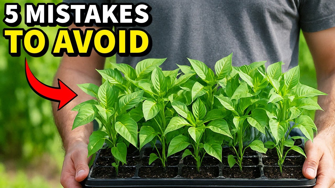 Top 5 Critical Mistakes to Avoid When Growing Peppers