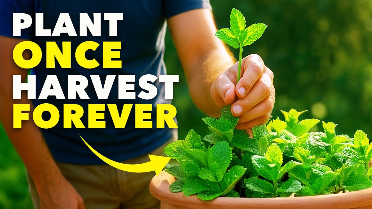 Grow ENDLESS Mint from Store Bought Plants
