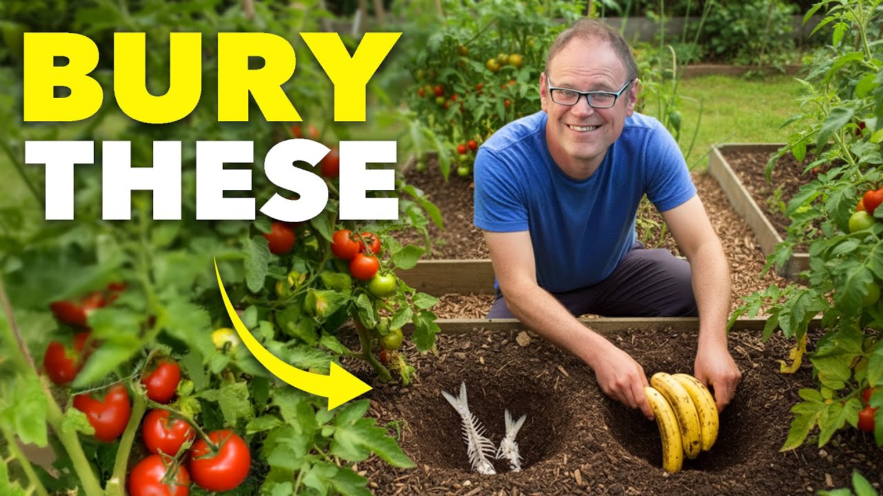 What Happened When I Buried Scraps Under My Tomatoes