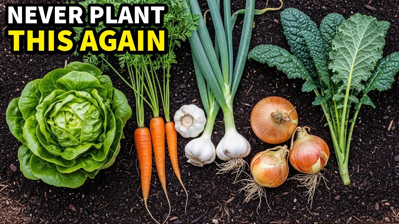 STOP Planting These 5 AWFUL Vegetables Immediately!